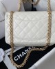 CC Mini 2.55 Handbag, White AS0874