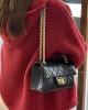 CC Mini 2.55 Handbag, Black  AS0874