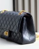 CC 2.55 Handbag, Black A37586