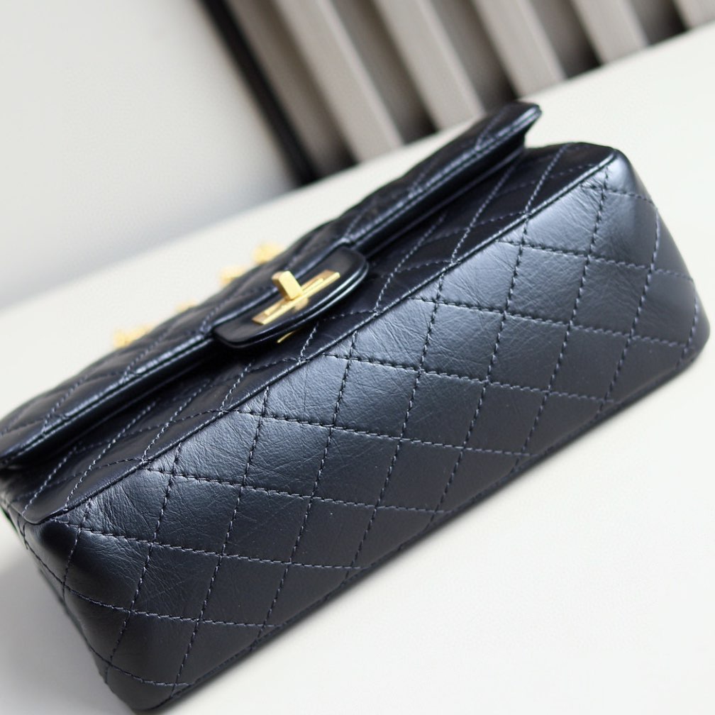 CC 2.55 Handbag, Black A37586