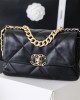 CC 19 Handbag,  Black AS1160