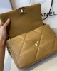 CC 19 Handbag, Dark Beige AS1160