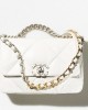 CC 19 Handbag, White AS1160