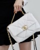 CC 19 Handbag, White AS1160