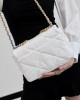 CC 19 Handbag, White AS1160