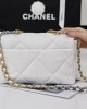 CC 19 Handbag, White AS1160