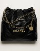 CC 22 Small Handbag, Black AS3261