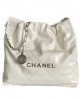 CC 22 Small Handbag, White AS3261