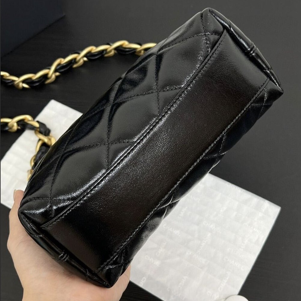 CC Small Hobo Bag, Black