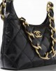 CC Small Hobo Bag, Black