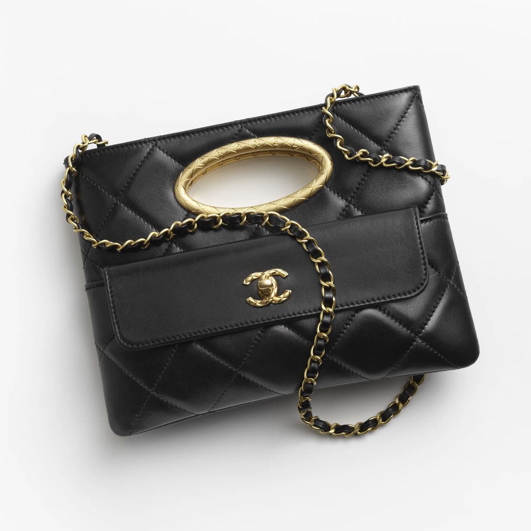 CC 24b Evening Bag, Black AS5038