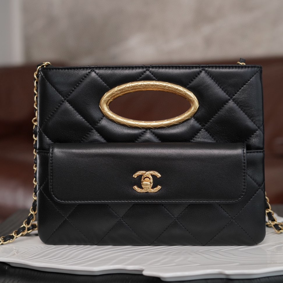 CC 24b Evening Bag, Black AS5038