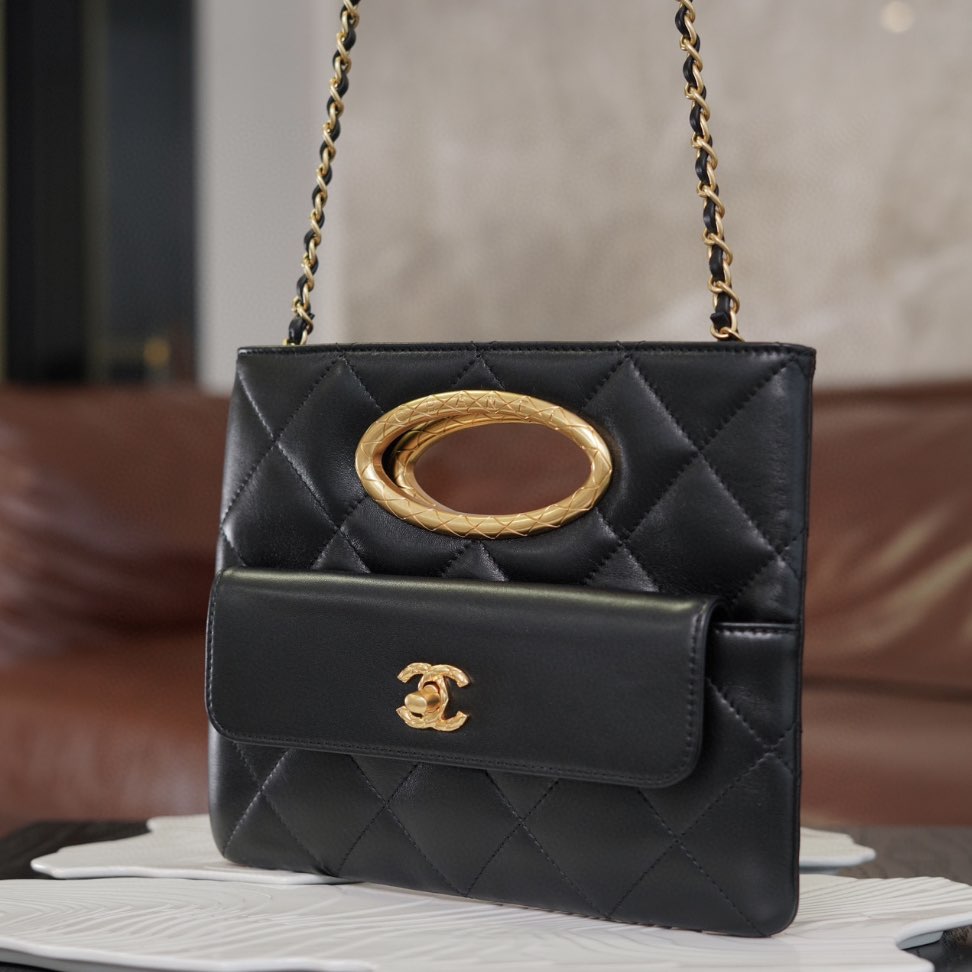 CC 24b Evening Bag, Black AS5038