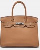 Hermes Togo Leather Birkin 30 Handbag In Brown