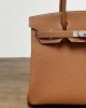 Hermes Togo Leather Birkin 30 Handbag In Brown