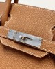 Hermes Togo Leather Birkin 30 Handbag In Brown