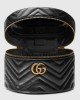 GG Marmont top handle bag, Black 611004